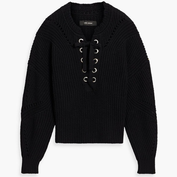 Isabel Marant Lace Up Sweater - Picture 1 of 10